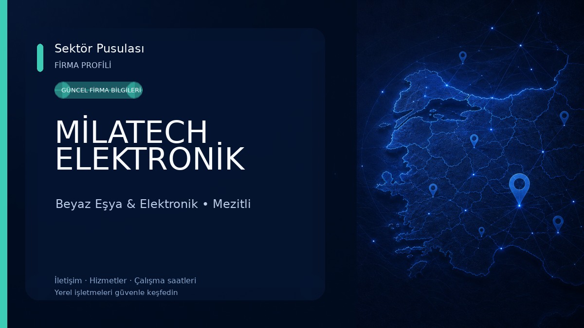MİLATECH ELEKTRONİK Beyaz Eşya & Elektronik