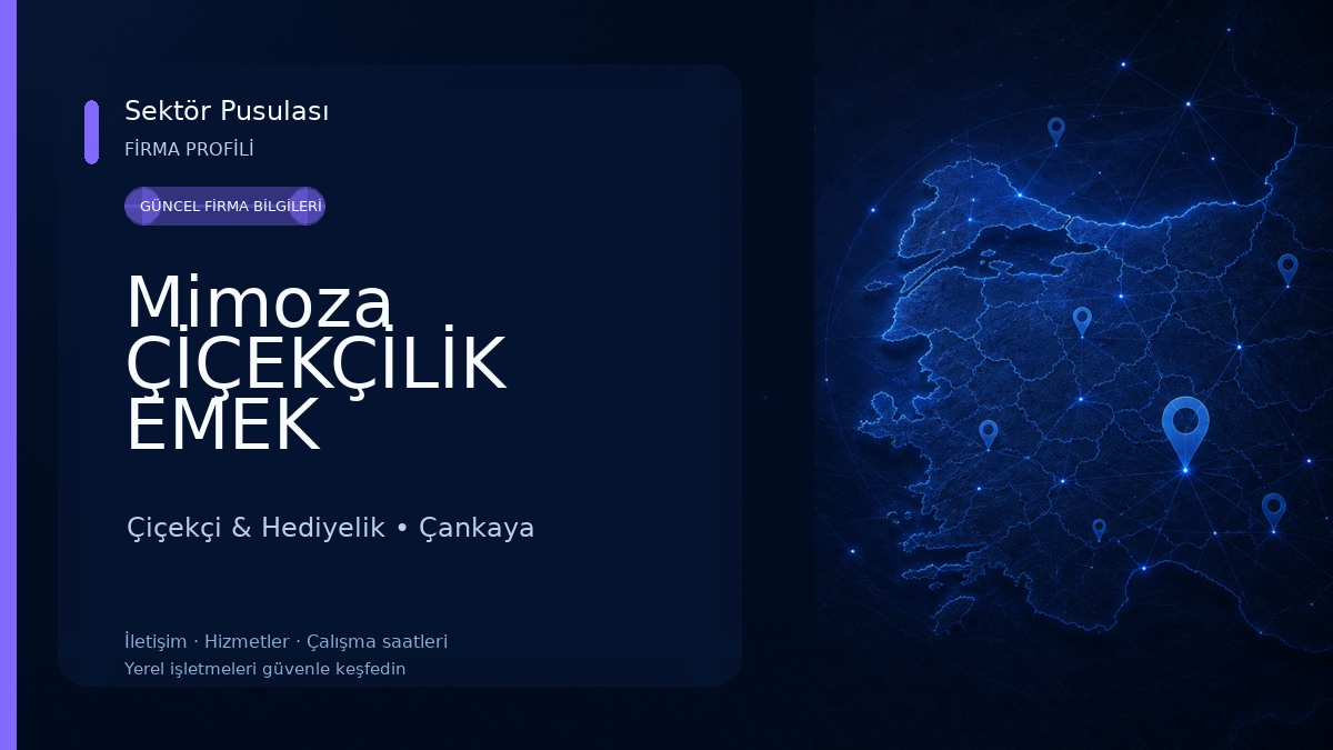 Mimoza ÇİÇEKÇİLİK EMEK