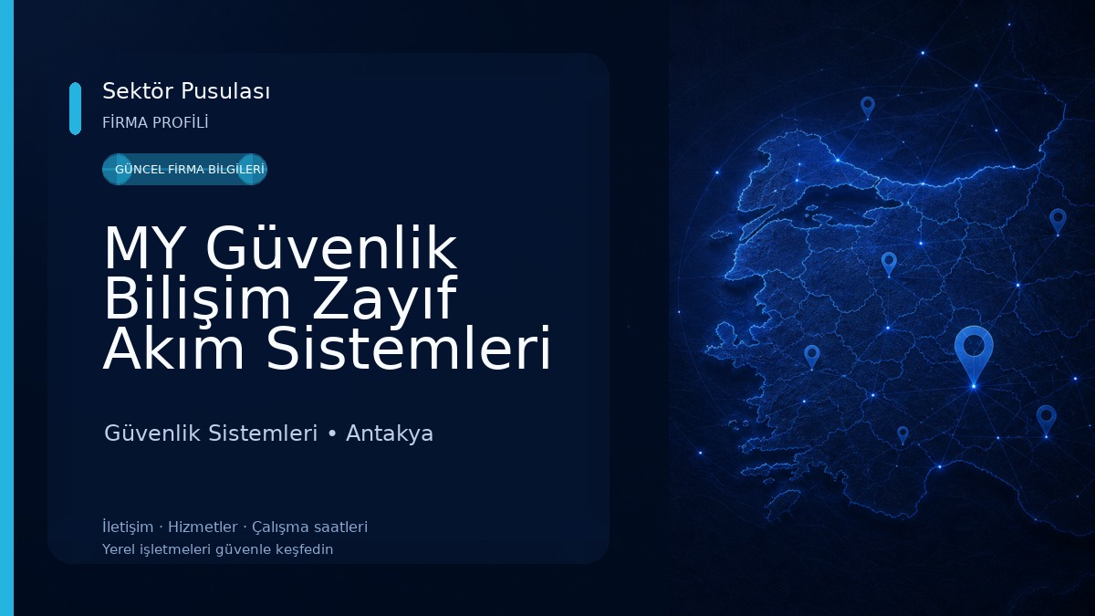 MY Güvenlik Bilişim Zayıf Akım Sistemleri Güvenlik Sistemleri
