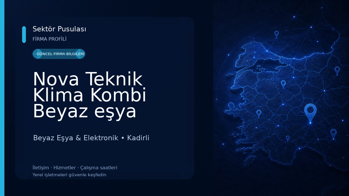Nova Teknik Klima Kombi Beyaz eşya