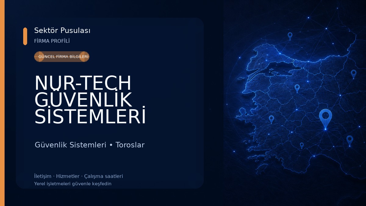 NUR-TECH GÜVENLİK SİSTEMLERİ Güvenlik Sistemleri