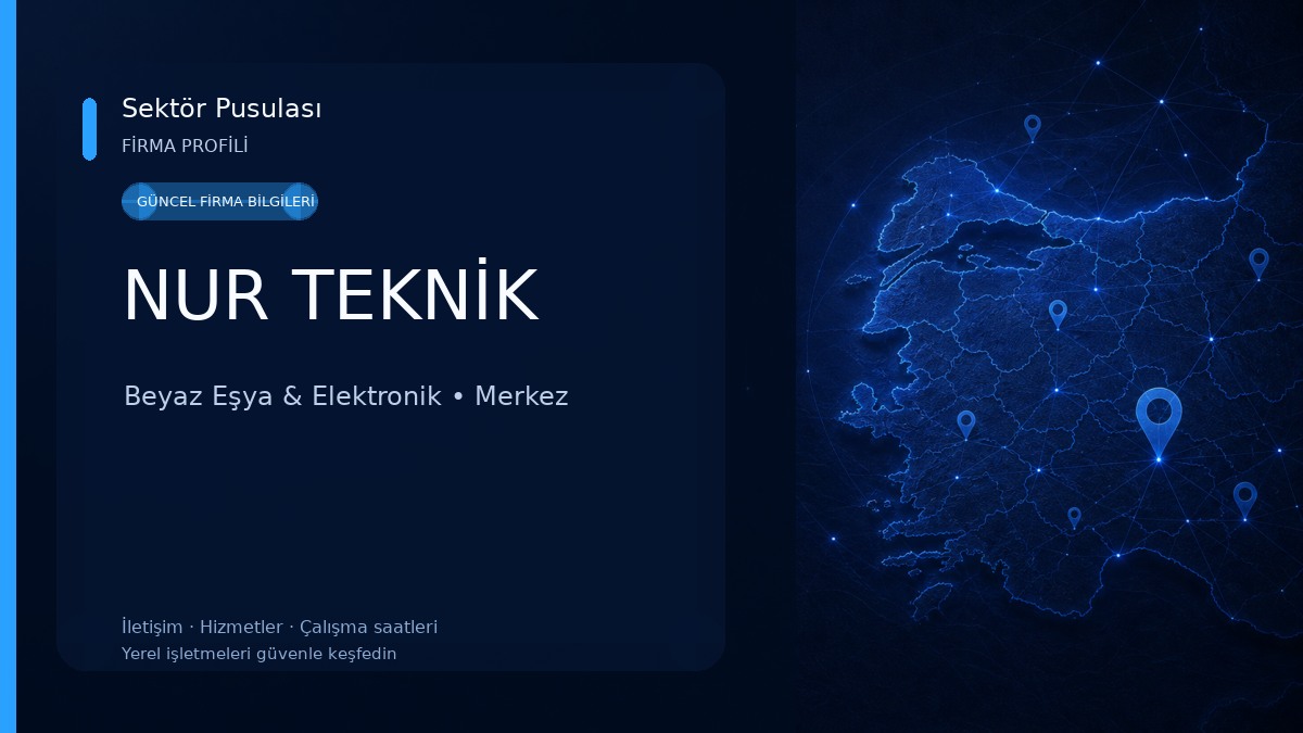 NUR TEKNİK Beyaz Eşya & Elektronik