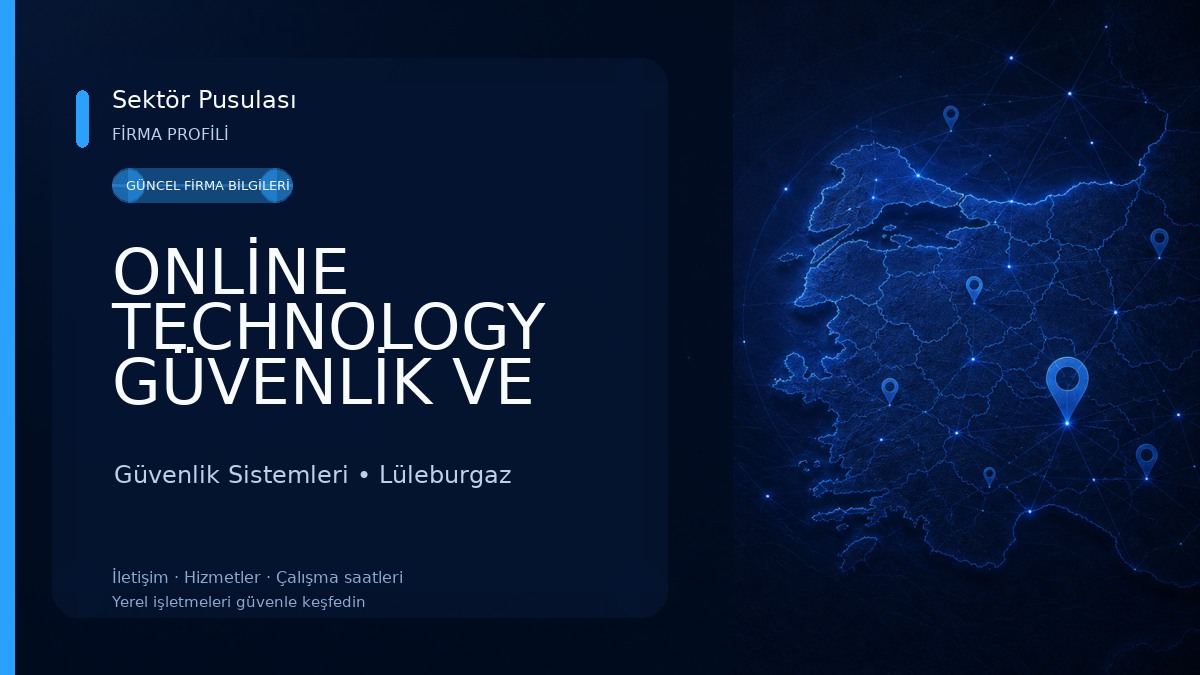 ONLİNE TECHNOLOGY GÜVENLİK VE KAMERA SİSTEMLERİ Güvenlik Sistemleri