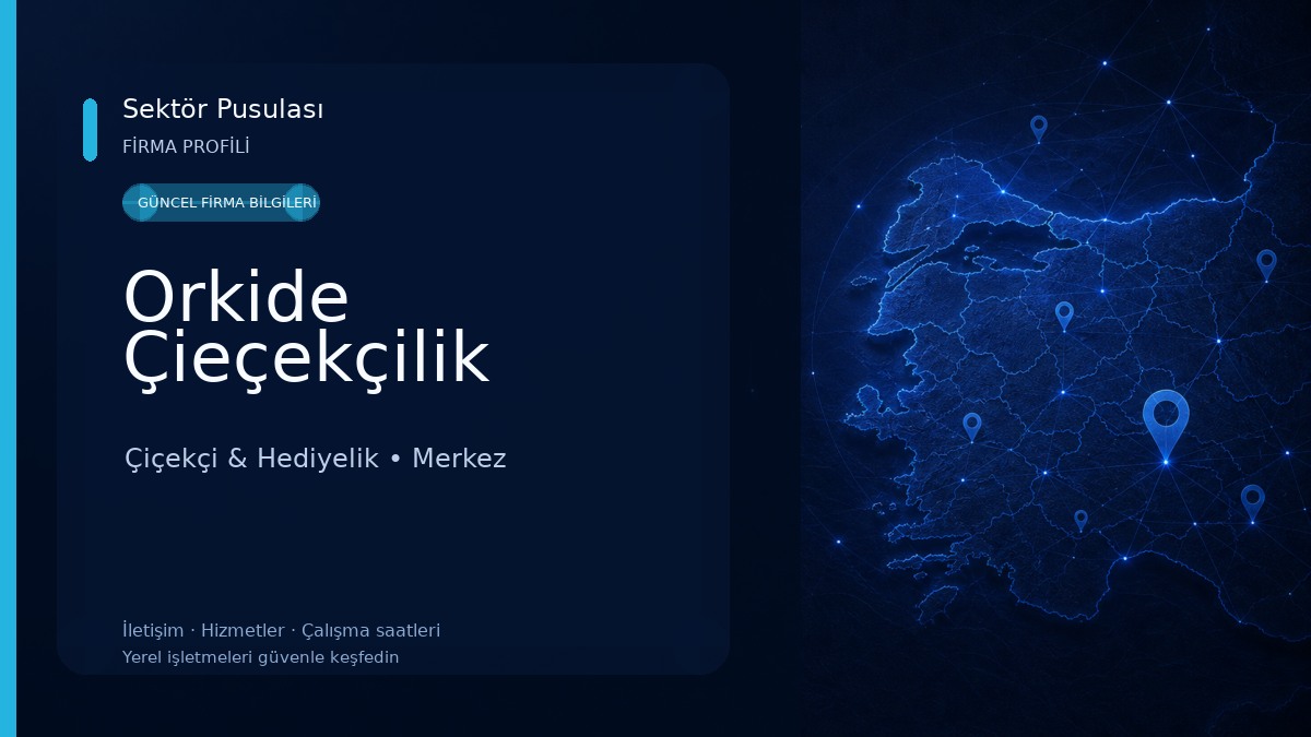Orkide Çieçekçilik