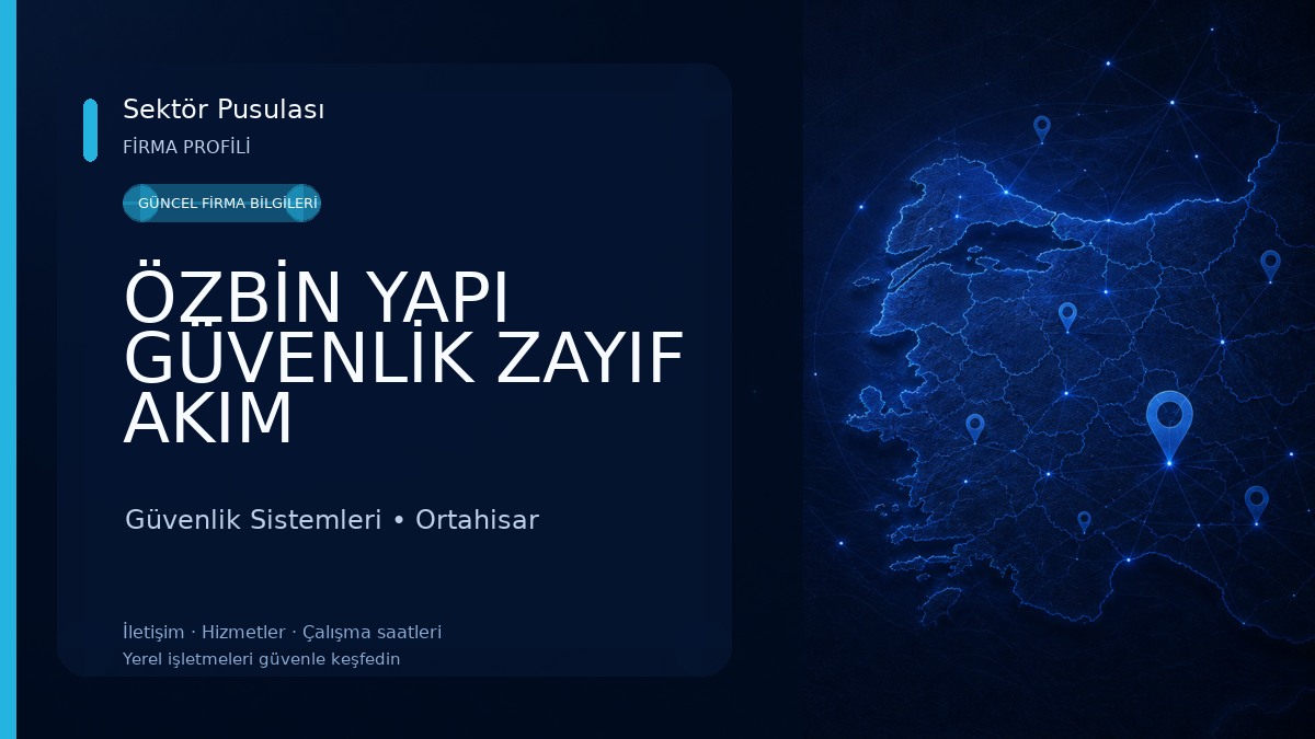 ÖZBİN YAPI GÜVENLİK ZAYIF AKIM SİSTEMLERİ Güvenlik Sistemleri