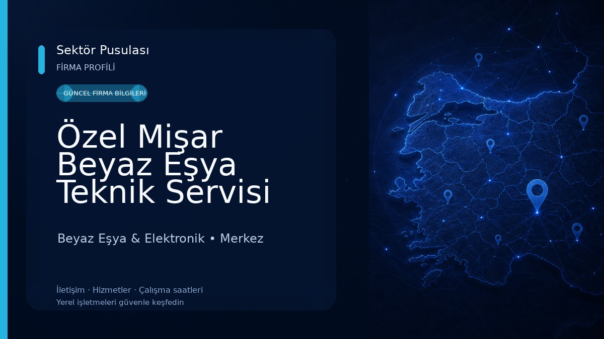Özel Mişar Beyaz Eşya Teknik Servisi Beyaz Eşya & Elektronik