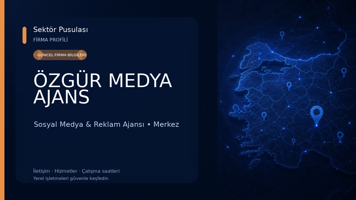 ÖZGÜR MEDYA AJANS Sosyal Medya & Reklam Ajansı