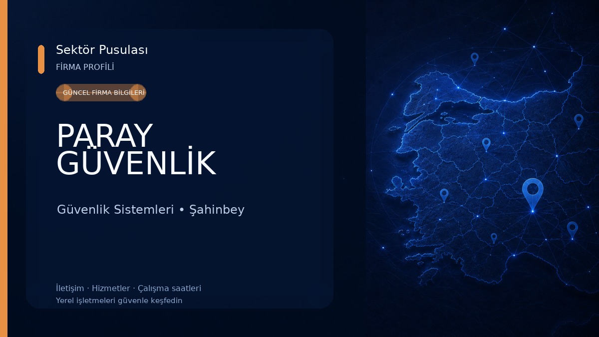 PARAY GÜVENLİK Güvenlik Sistemleri