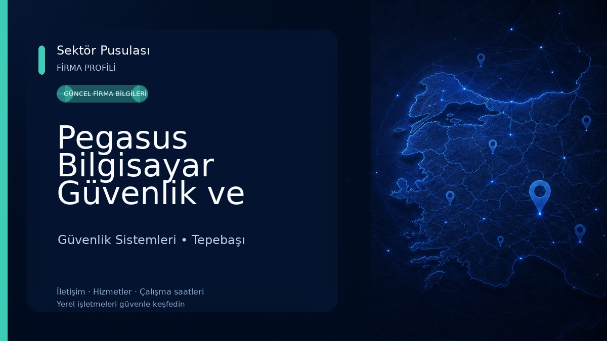 Pegasus Bilgisayar Güvenlik ve Alarm Sistemleri