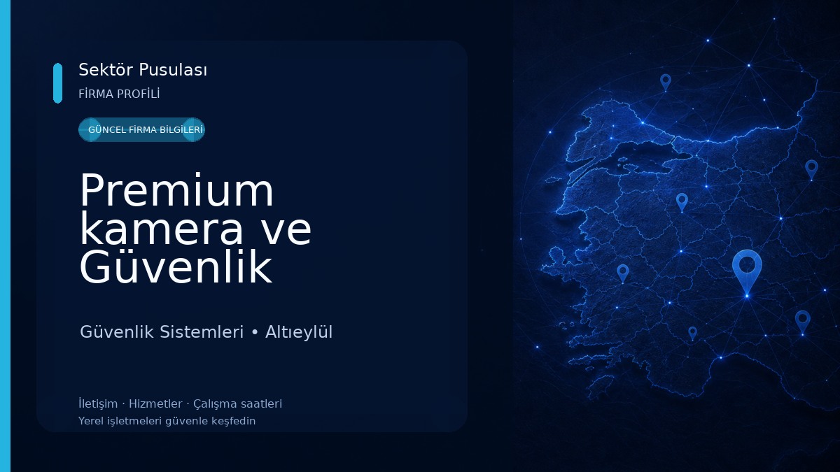 Premium kamera ve Güvenlik sistemleri