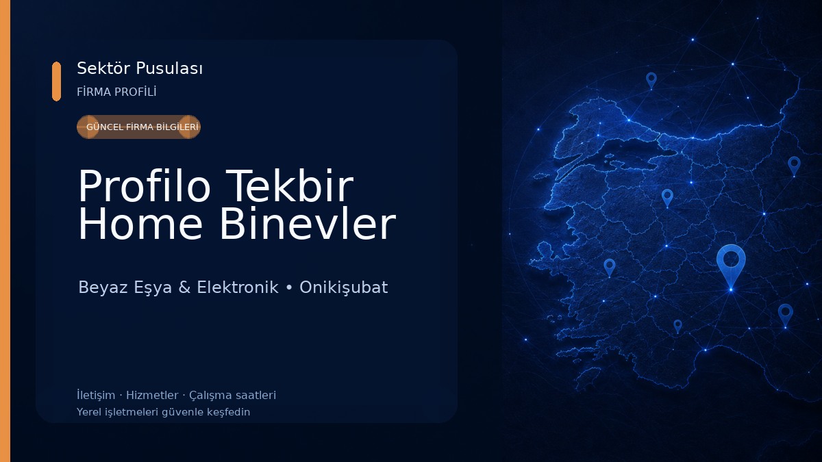 Profilo Tekbir Home Binevler
