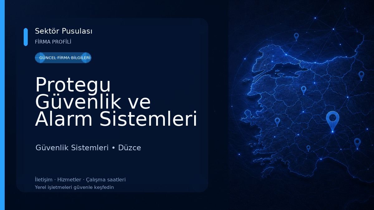 Protegu Güvenlik ve Alarm Sistemleri Güvenlik Sistemleri