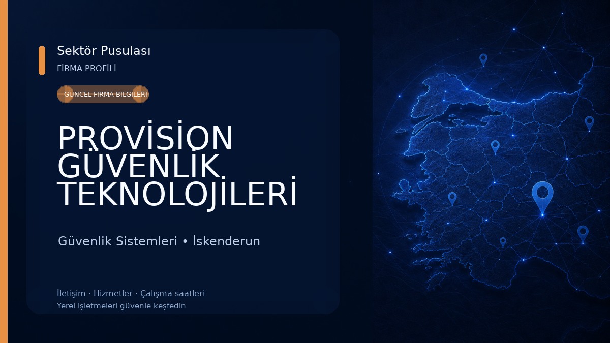 PROVİSİON GÜVENLİK TEKNOLOJİLERİ Güvenlik Sistemleri