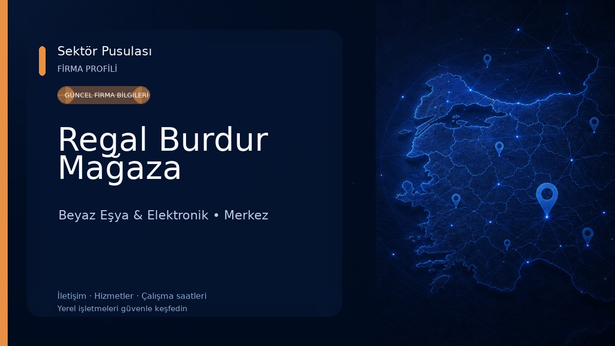 Regal Burdur Mağaza 