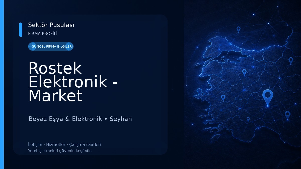 Rostek Elektronik - Market