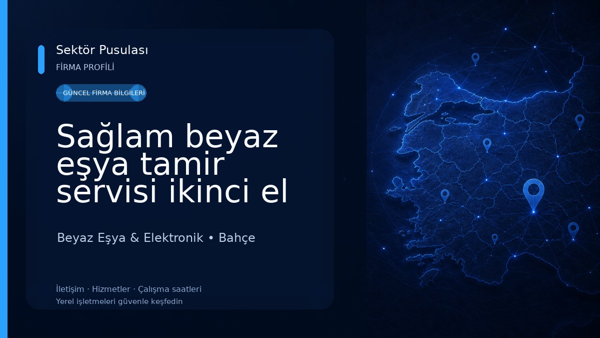 Sağlam beyaz eşya tamir servisi ikinci el satış Beyaz Eşya & Elektronik