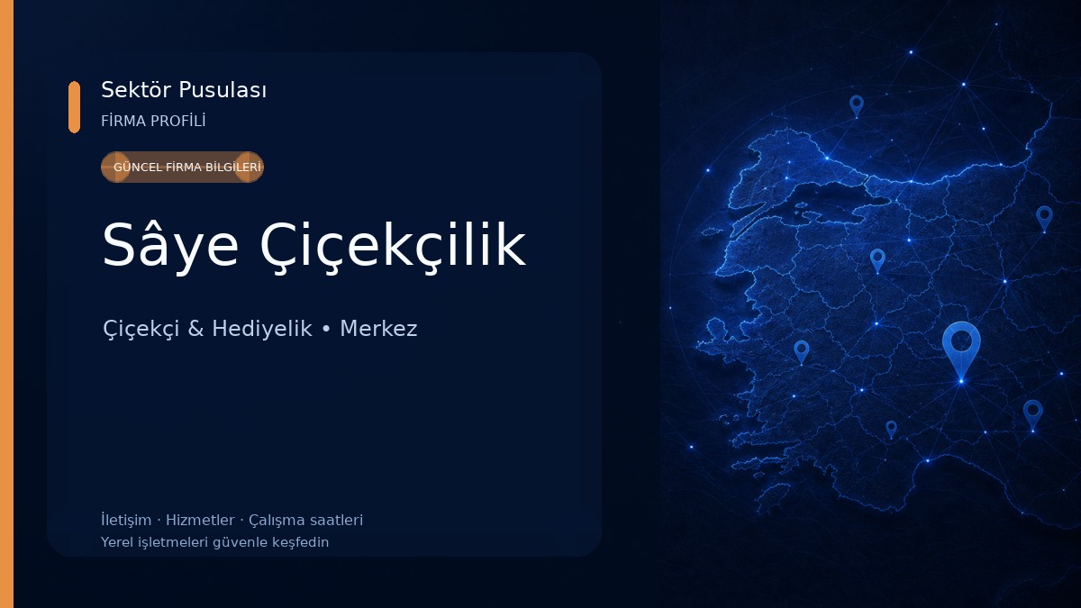 Sâye Çiçekçilik Çiçekçi & Hediyelik