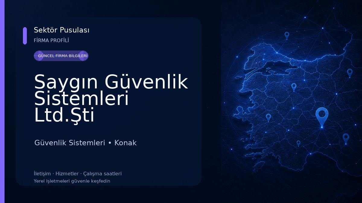 Saygın Güvenlik Sistemleri Ltd.Şti Güvenlik Sistemleri