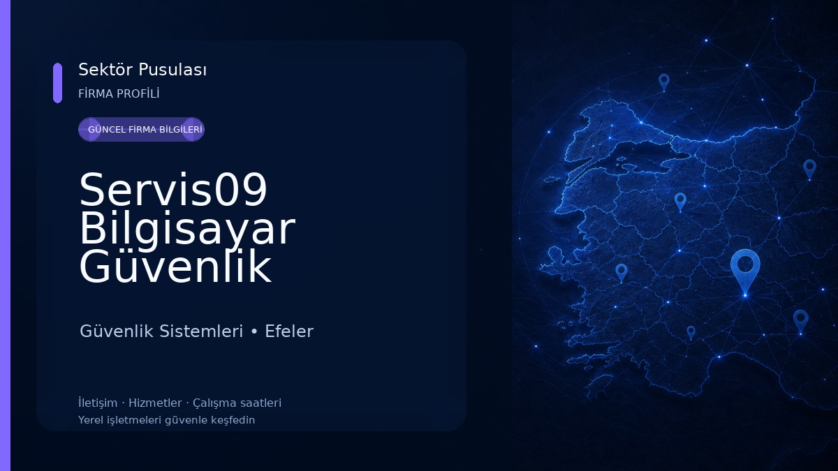 Servis09 Bilgisayar Güvenlik Sistemleri