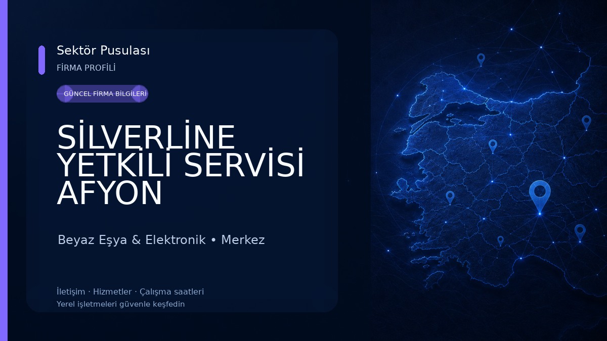 SİLVERLİNE YETKİLİ SERVİSİ AFYON Beyaz Eşya & Elektronik