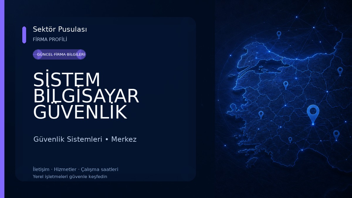 SİSTEM BİLGİSAYAR GÜVENLİK Güvenlik Sistemleri