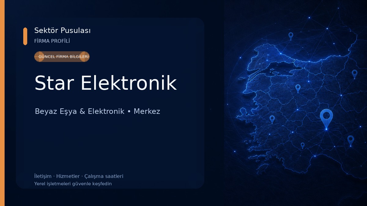 Star Elektronik Beyaz Eşya & Elektronik