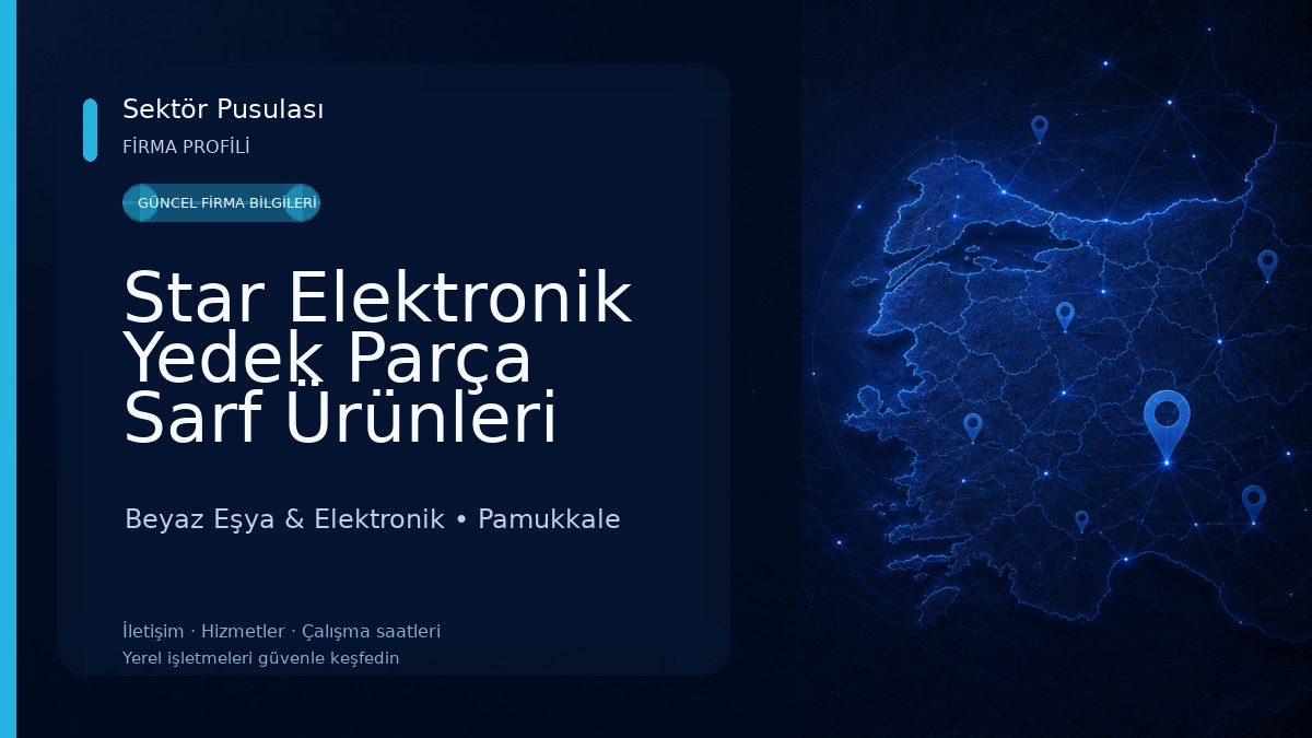 Star Elektronik Yedek Parça Sarf Ürünleri Toptan Perakende Satış