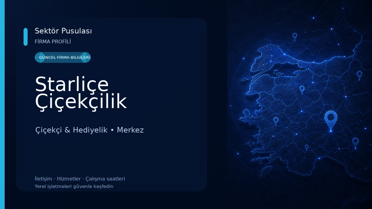 Starliçe Çiçekçilik Çiçekçi & Hediyelik