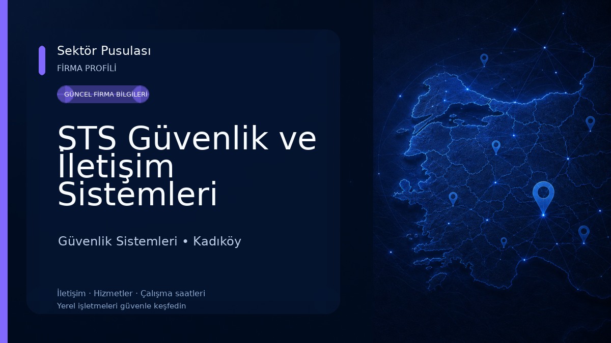 STS Güvenlik ve İletişim Sistemleri Güvenlik Sistemleri