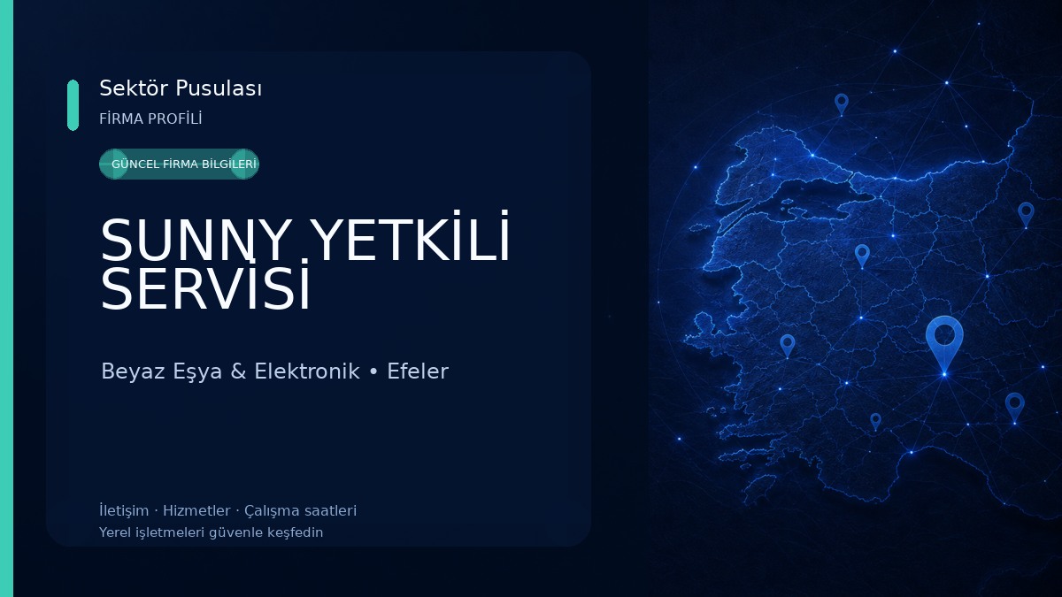 SUNNY YETKİLİ SERVİSİ Beyaz Eşya & Elektronik