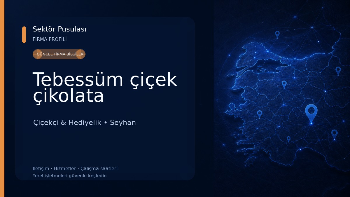 Tebessüm çiçek çikolata