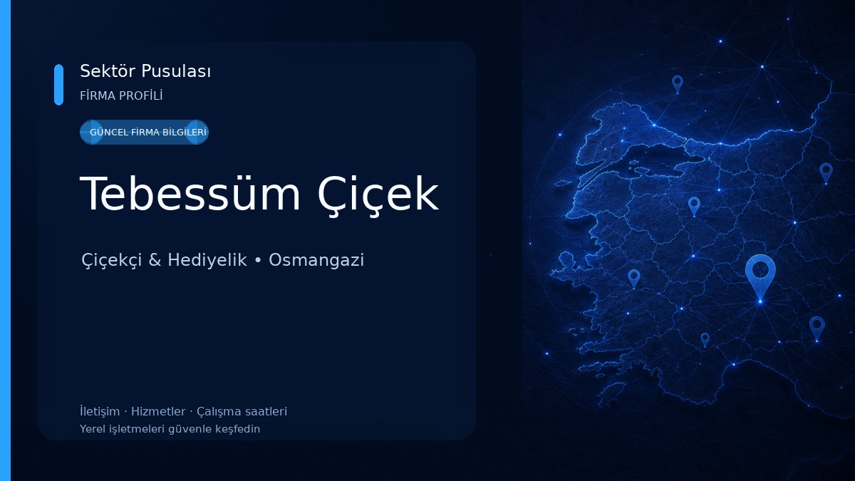 Tebessüm Çiçek Çiçekçi & Hediyelik