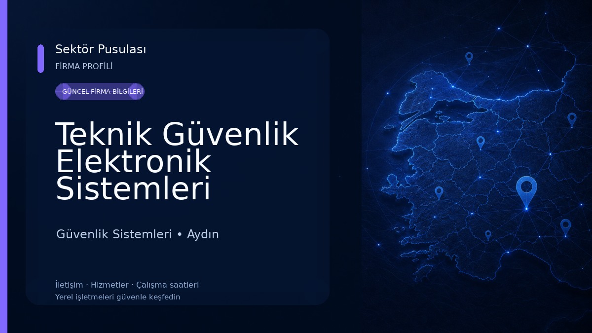 Teknik Güvenlik Elektronik Sistemleri