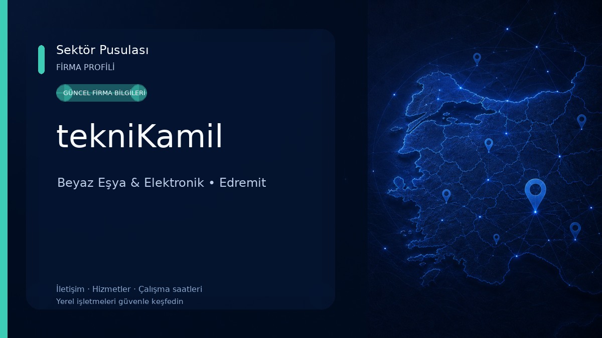 tekniKamil Beyaz Eşya & Elektronik