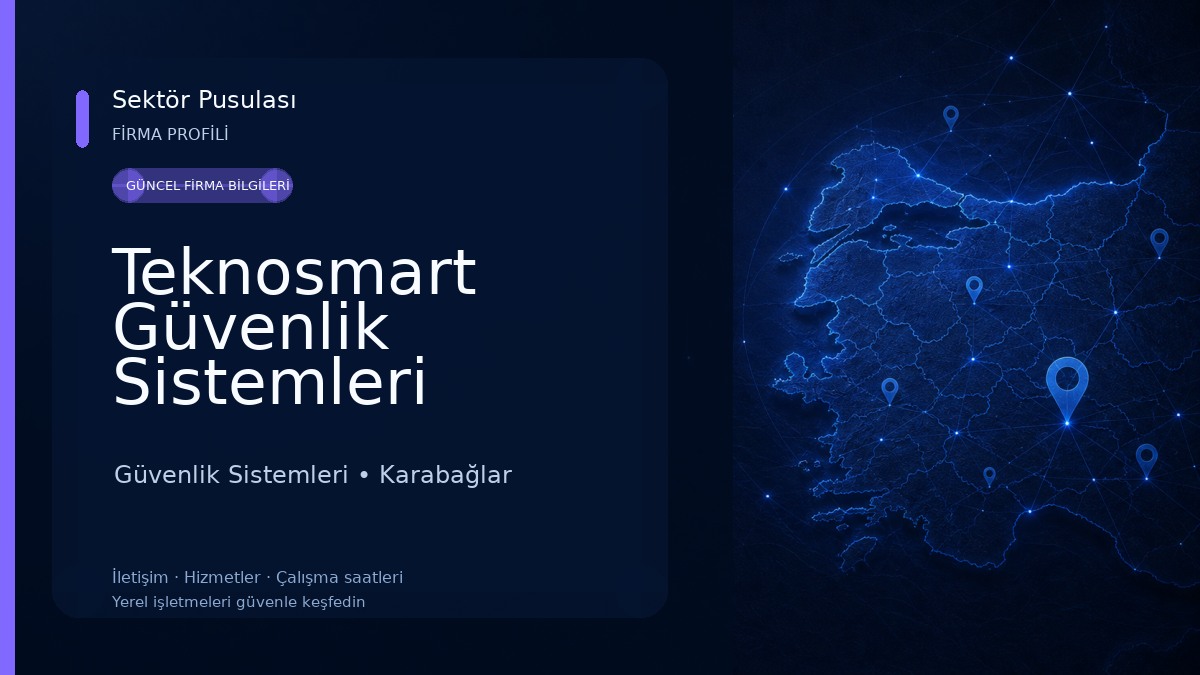 Teknosmart Güvenlik Sistemleri Güvenlik Sistemleri