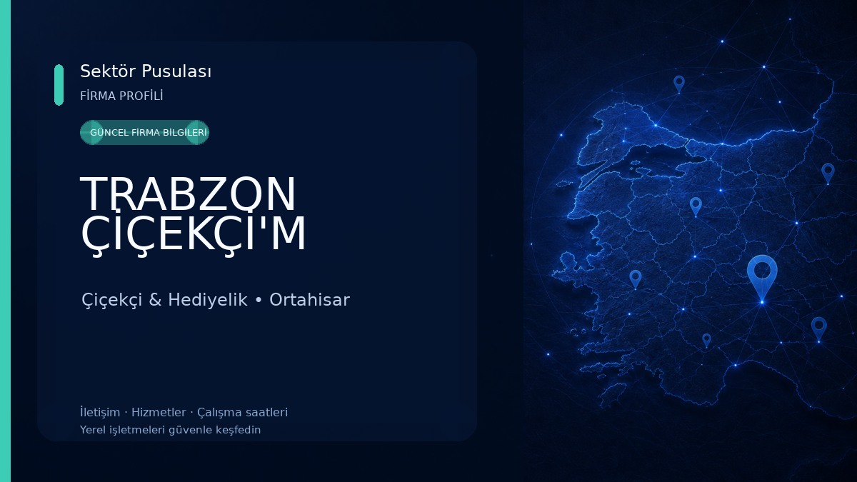 TRABZON ÇİÇEKÇİ'M Çiçekçi & Hediyelik
