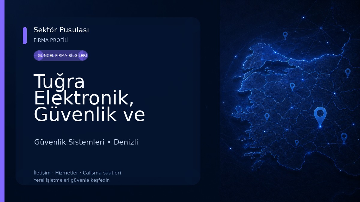Tuğra Elektronik, Güvenlik ve Akıllı Ev Sistemleri Güvenlik Sistemleri