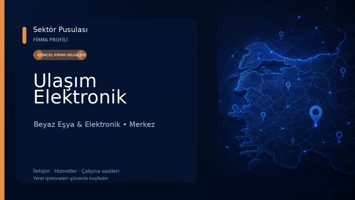 Ulaşım Elektronik Beyaz Eşya & Elektronik