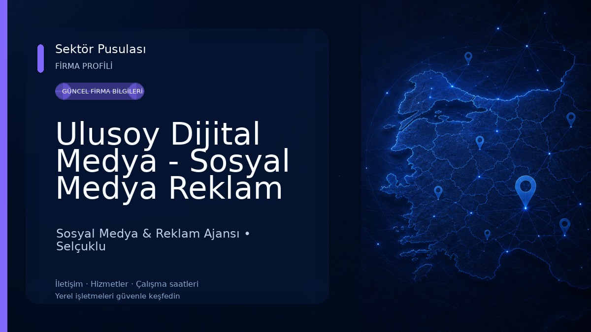 Ulusoy Dijital Medya - Sosyal Medya Reklam Ajansı 