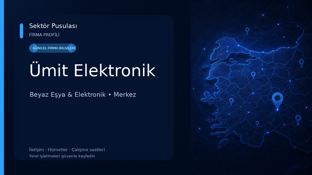 Ümit Elektronik Beyaz Eşya & Elektronik