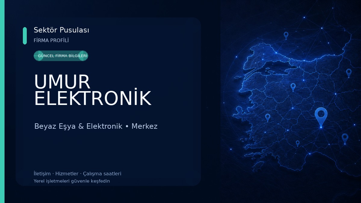 UMUR ELEKTRONİK Beyaz Eşya & Elektronik