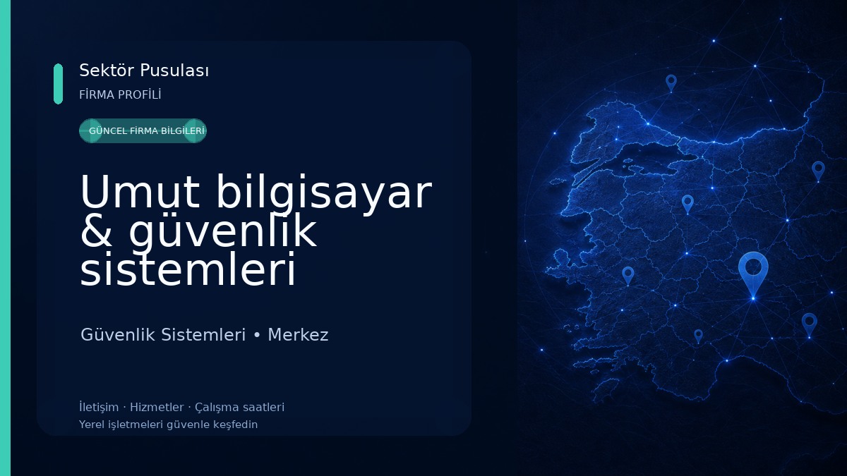 Umut bilgisayar & güvenlik sistemleri Güvenlik Sistemleri