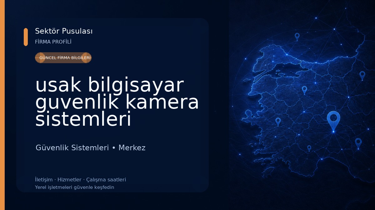 usak bilgisayar guvenlik kamera sistemleri masaustu laptop tamir bakim servisi Güvenlik Sistemleri