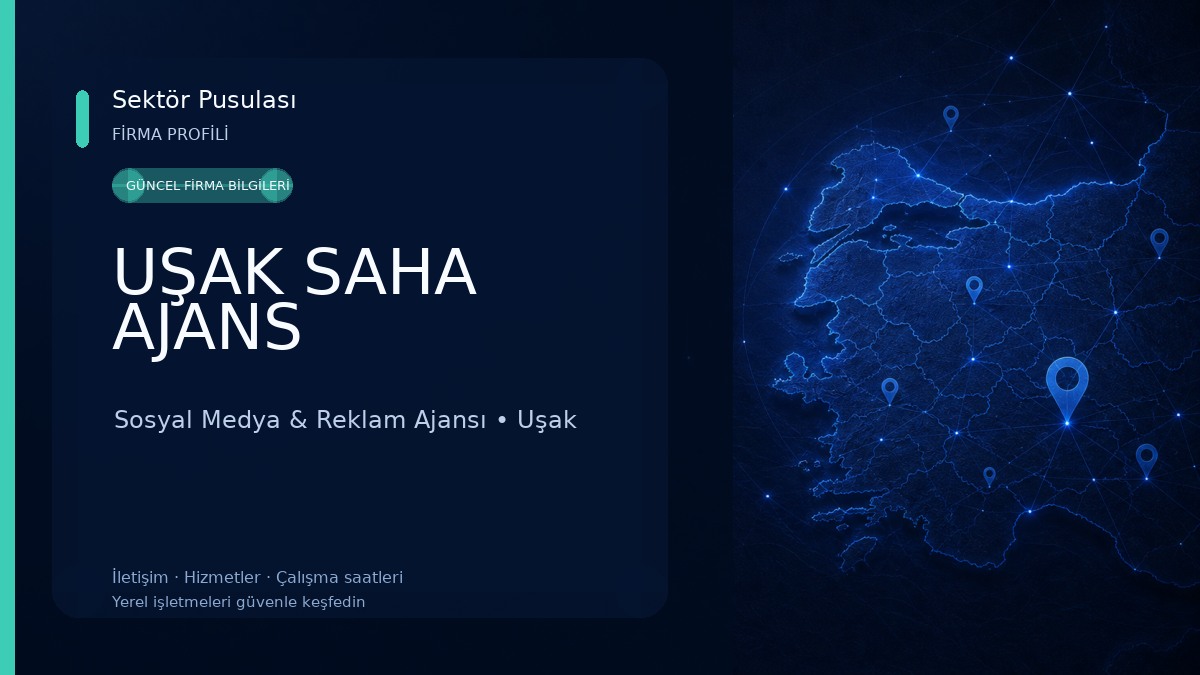 UŞAK SAHA AJANS