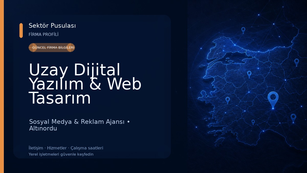 Uzay Dijital Yazılım & Web Tasarım 