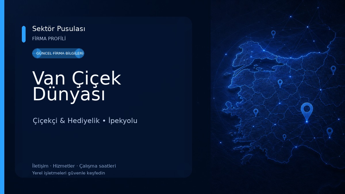 Van Çiçek Dünyası Çiçekçi & Hediyelik