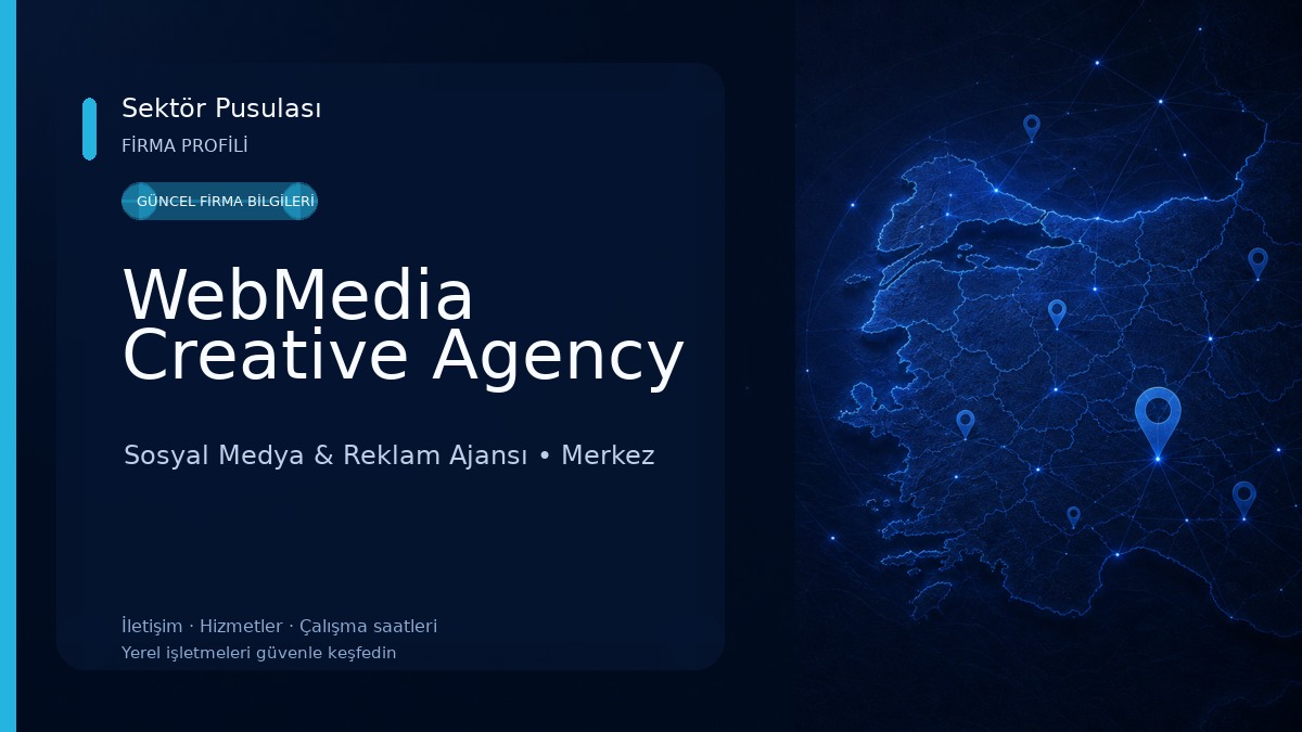 WebMedia Creative Agency Sosyal Medya & Reklam Ajansı