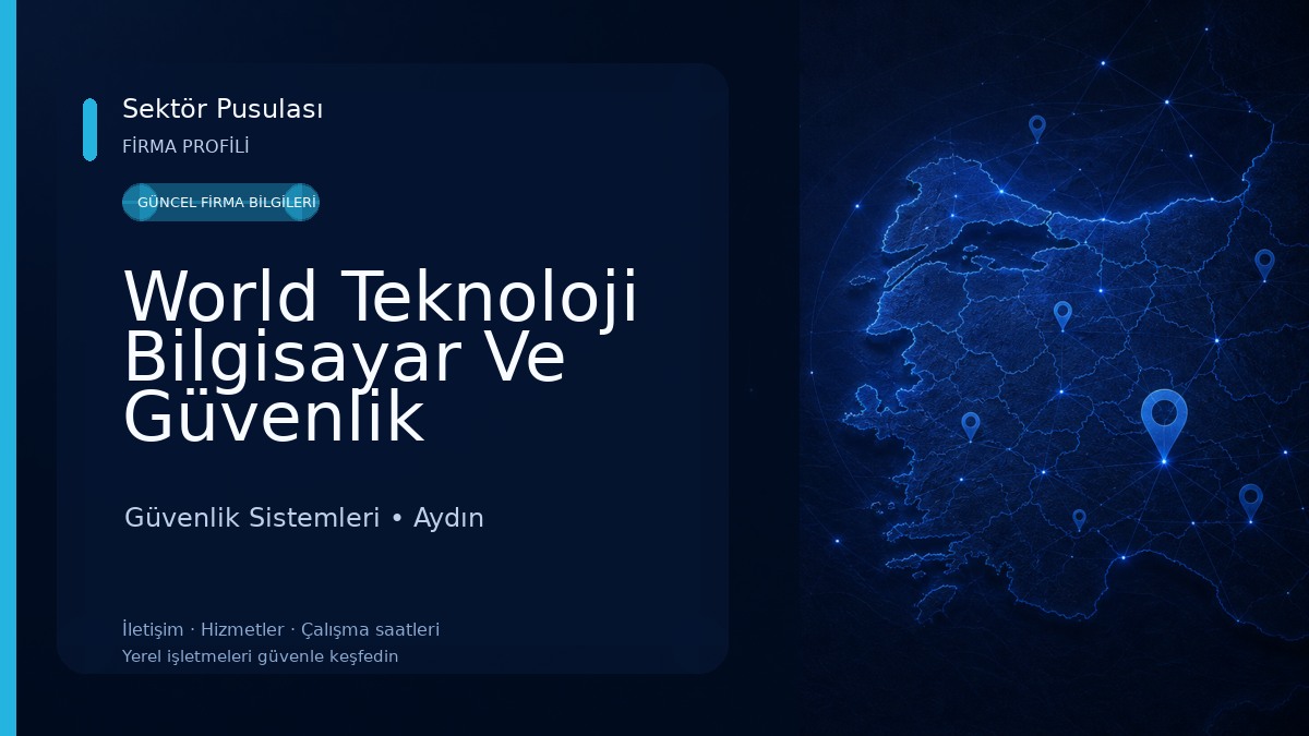 World Teknoloji Bilgisayar Ve Güvenlik Sistemleri Güvenlik Sistemleri