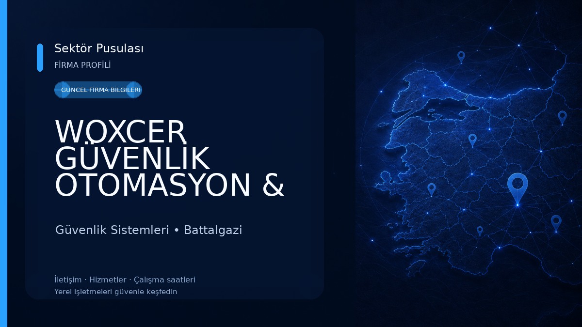 WOXCER GÜVENLİK OTOMASYON & ELEKTRONİK SİSTEMLERİ Güvenlik Sistemleri