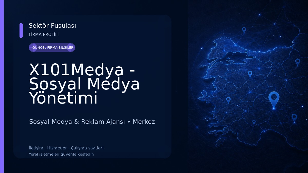 X101Medya - Sosyal Medya Yönetimi 